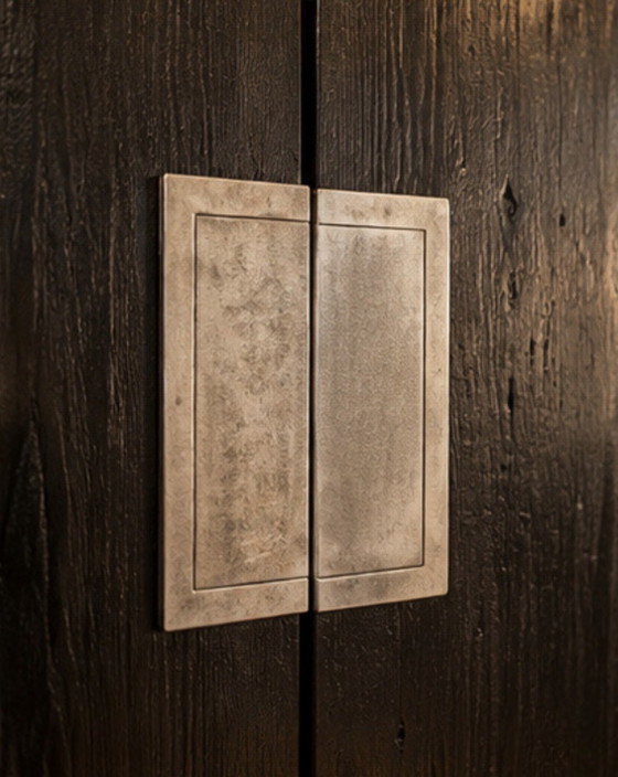 Bellissimo mobile cinese con cassetti – Mobili contenitori, Metallo, Legno (photo 3 of 5)