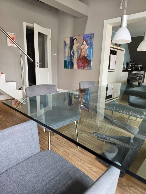 Image 1 of "Fleur de Fer" Esstisch von rochebobois (Black Friday)