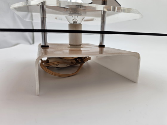 Image 1 of Wall lamp plastic Herda 1970s