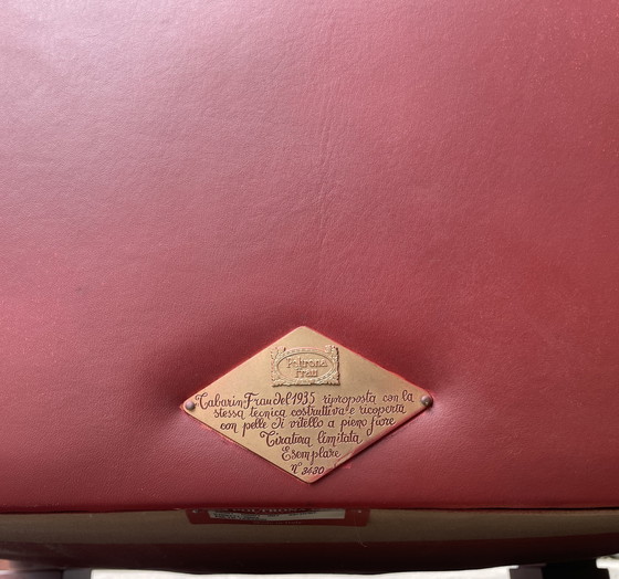 Image 1 of Édition limitée : 2 fauteuils club design italien - Tabarin Poltrona Frau