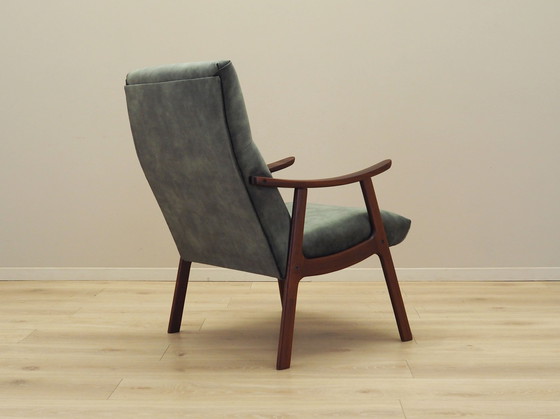 Image 1 of Sessel aus Teakholz, dänisches Design, 1970er Jahre, Herstellung: Dänemark