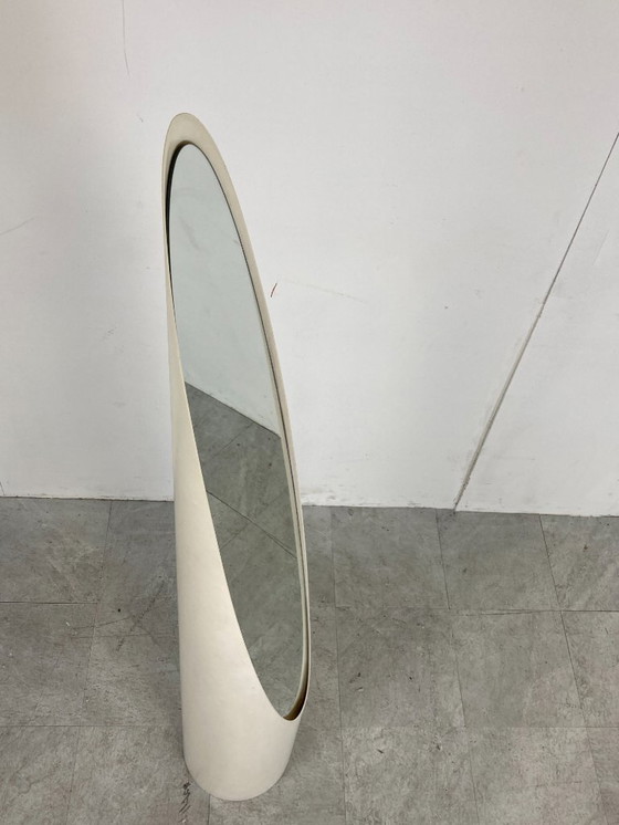 Image 1 of Unghia mirror by Rodolfo Bonetto, Italy 1970s 