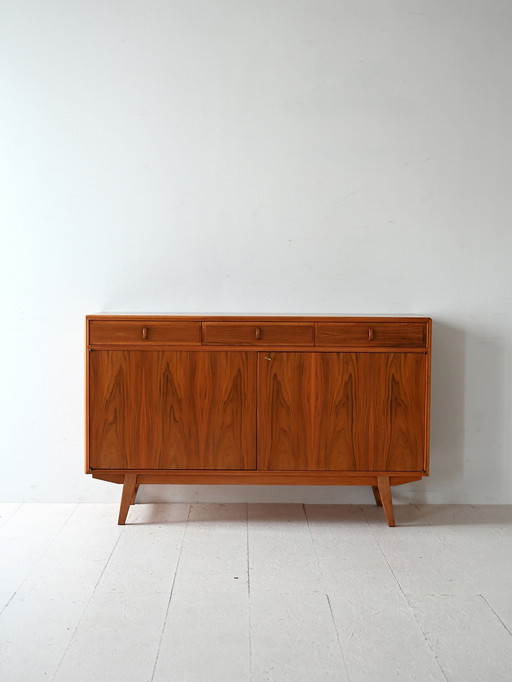 Vintage Facett Bodafors Walnut Sideboard