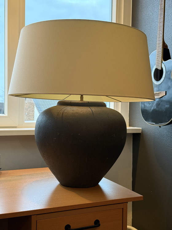Image 1 of Prachtige grote kruiklamp met kap 2 st