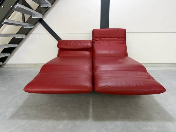 Rolf Benz Plura – Divano 2 posti – Ottime condizioni – Divani 2 posti, polished steel, Pelle (photo 9 of 15)