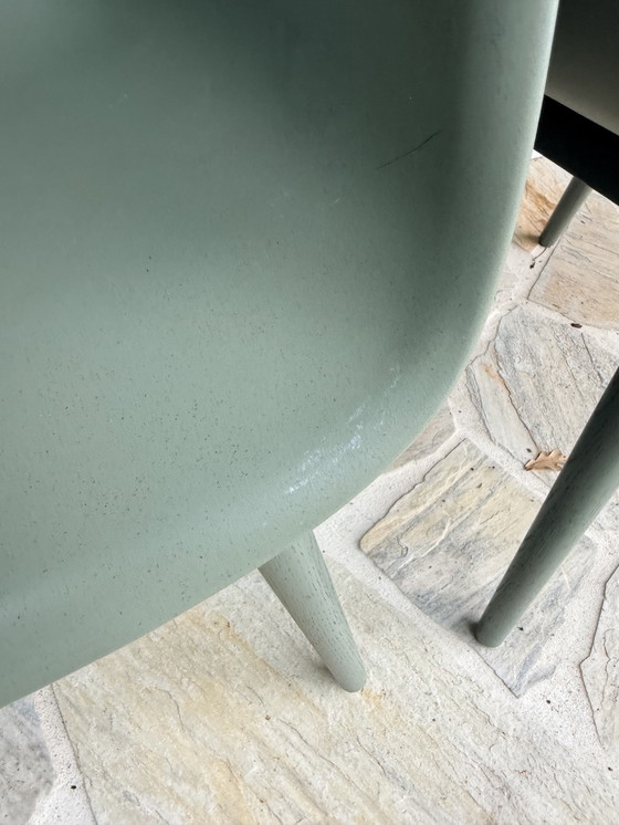 Image 1 of Muuto - Silla de fibra con base de madera