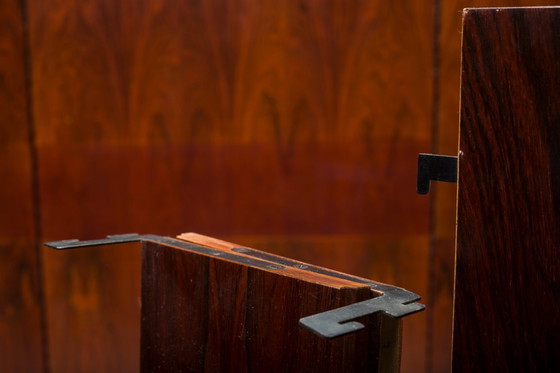 Image 1 of  Mensole da parete modulari in palissandro tedesco di IDEE Mobel, anni '60, set di 25 pezzi