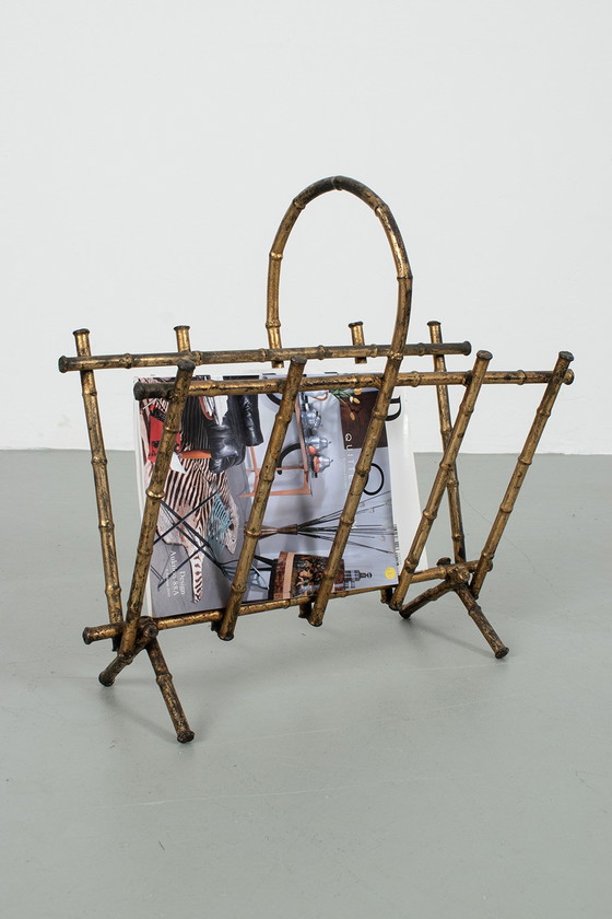 Image 1 of Imitation bamboo magazine holder