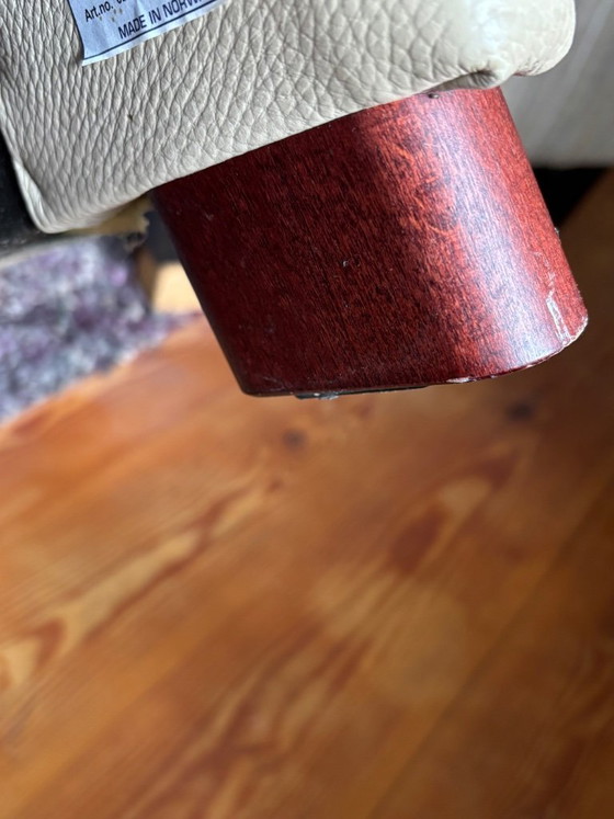 Image 1 of Ekornes leren bank 