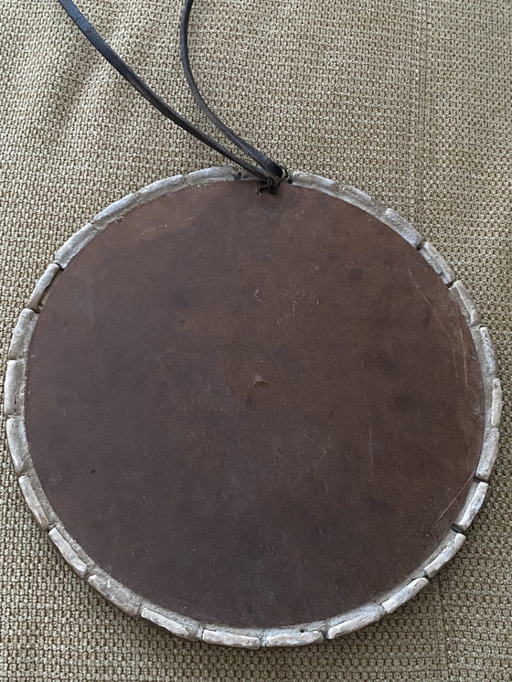 Image 1 of Jaren 70 spiegel in ceramica vintage 