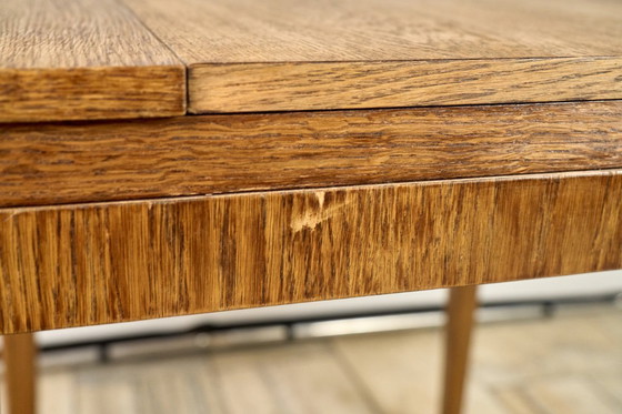 Image 1 of Extendable Oak Dining Table by Jitona, 1960s Czechoslovakia