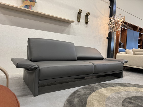 Image 1 of Rolf Benz Cara Sofa, graues Leder, 220