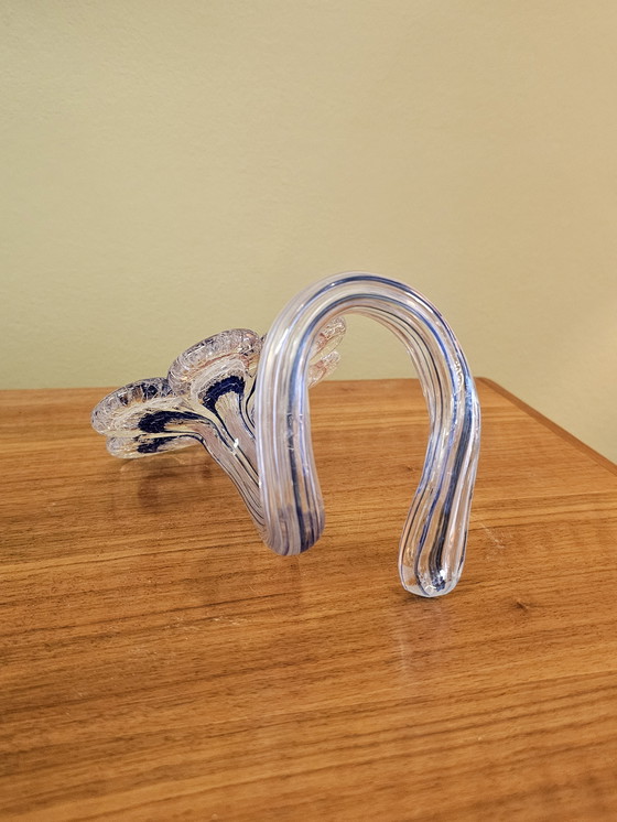 Image 1 of Flor decorativa de cristal de Murano, Italia.