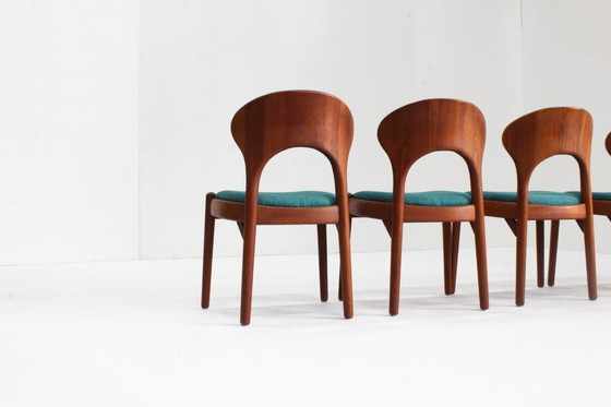 Image 1 of Vintage Danish Dining Chairs by Schou Andersens Mobelfabrik, 1960s, Set of 4