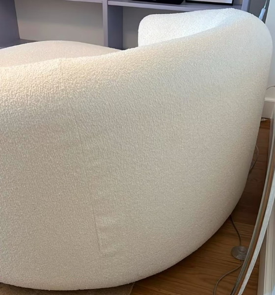 Image 1 of Westwing XL longe fauteuil Sofia Bouclé