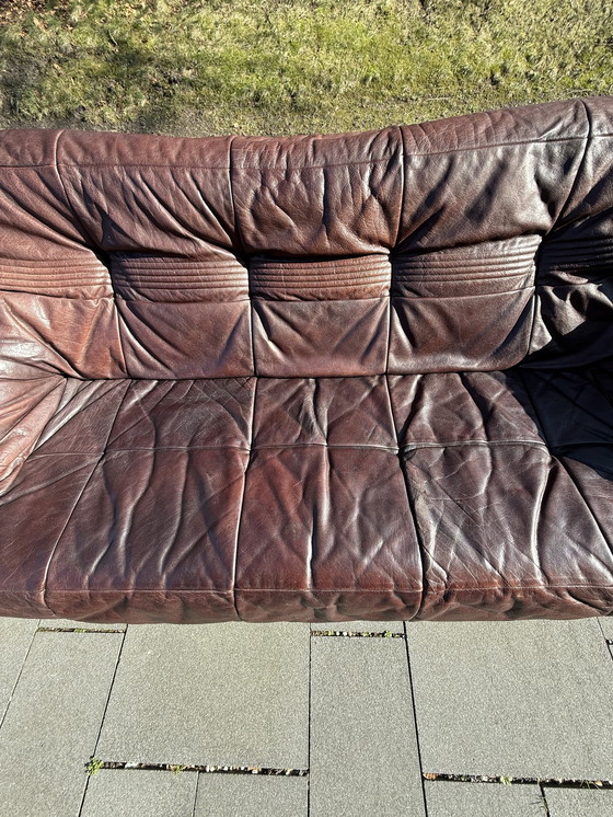 Image 1 of Ledersofa aus den Siebzigern