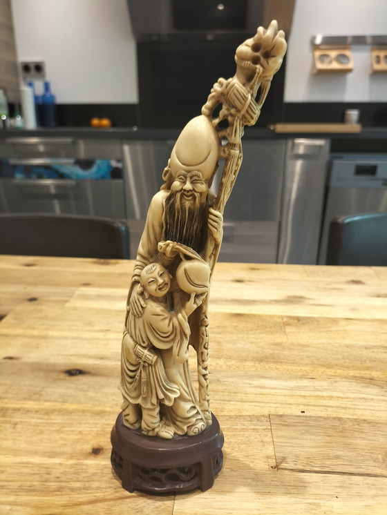 Image 1 of Prächtige asiatische Statuette