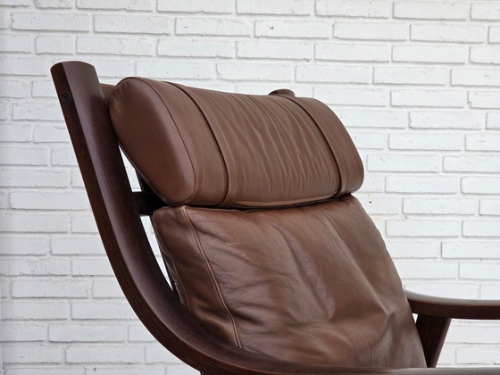 Anni '70, design danese di H.J.Wegner, poltrona schienale alto, modello GE530. – Hans Wegner, Poltrone (photo 25 of 26)