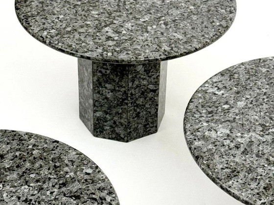 Image 1 of 💎 Elemento arquitectónico: Exclusivas mesas auxiliares/de centro de mármol de Labrador