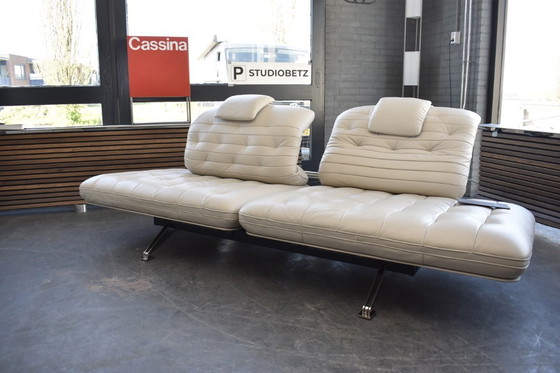 Image 1 of Nieuwstaat uiterst exclusieve de Sede design bank  - chaise lounge 