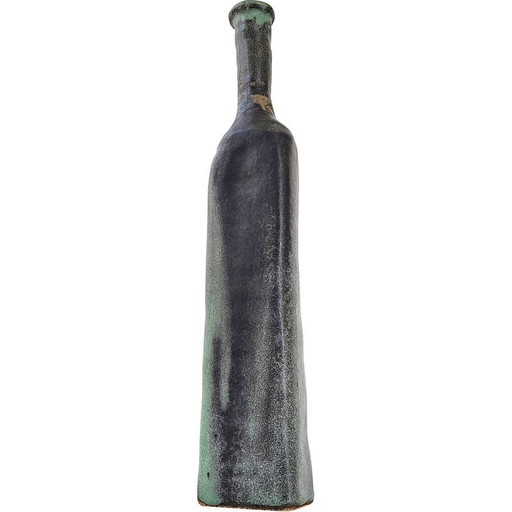 Vase vintage en grès, 1970