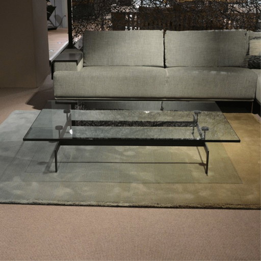 Table basse Beek Vetro 150x100x30 cm