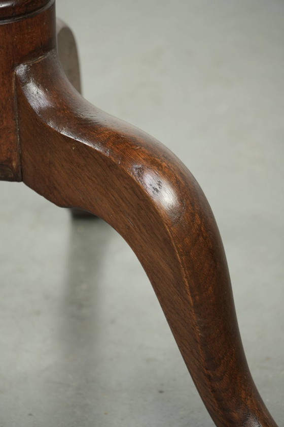 Image 1 of Table d'appoint/table basse anglaise ancienne en chêne, datant de la fin du XVIIIe siècle