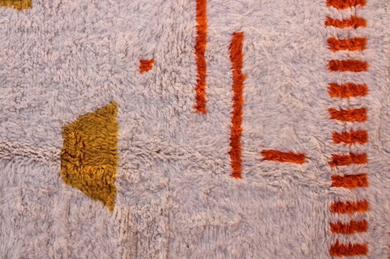 Alfombra bereber grande de 300 cm x 400 cm. – Aime Té, Wool (photo 6 of 8)