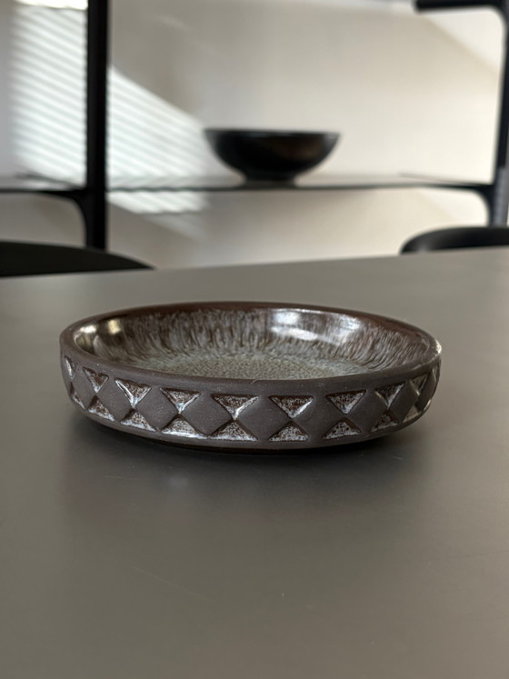 Vintage Frank ceramic studio pottery bowl – Scandinavian (photo 4 of 5)