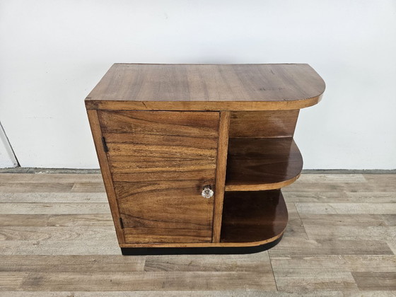 Image 1 of Art Deco bijzettafel uit de jaren 1940