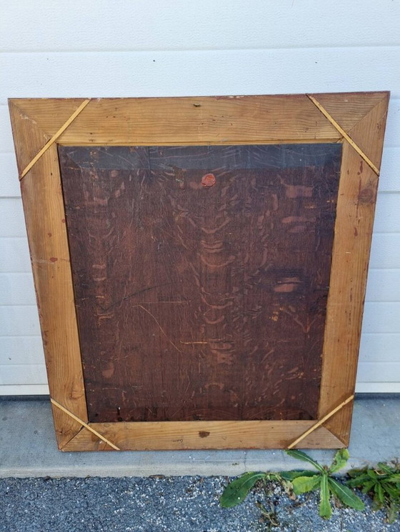 Image 1 of óleo en madera, 1905 Cazadores