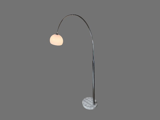 Kare Design Chrome Arc Floor Lamp with Marble Base – Floor lights (photo 5 of 7)