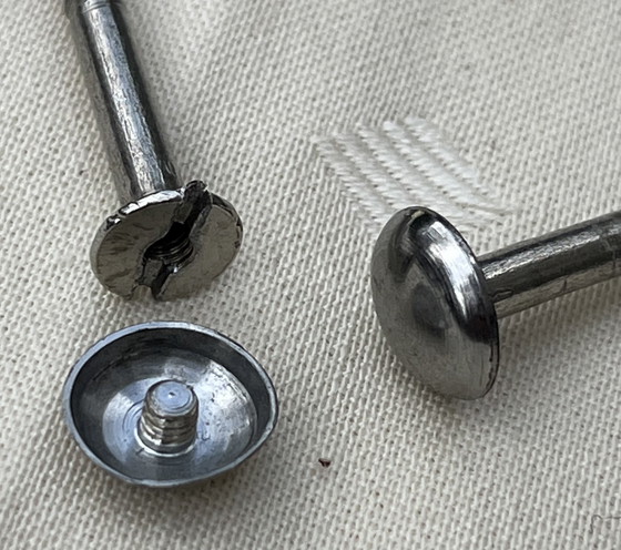 Image 1 of Eichholtz Hudson Wall Coat Rack | Large Version | Nickel | New Condition