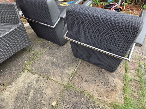 2x Leolux Scylla – Sessel, Leather, Metal (photo 7 of 8)