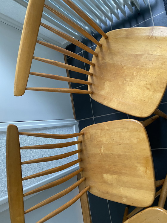 Image 1 of 4x Pastoe Akerblom stoelen 