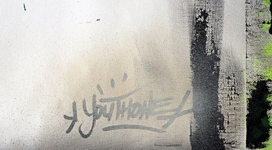 YOUTHONE - The Missing Word - Tableau d'artiste – Peintures et dessins, Toile (photo 12 of 19)