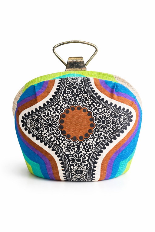 Thés rétro avec le patron psychédélique Jaren 70