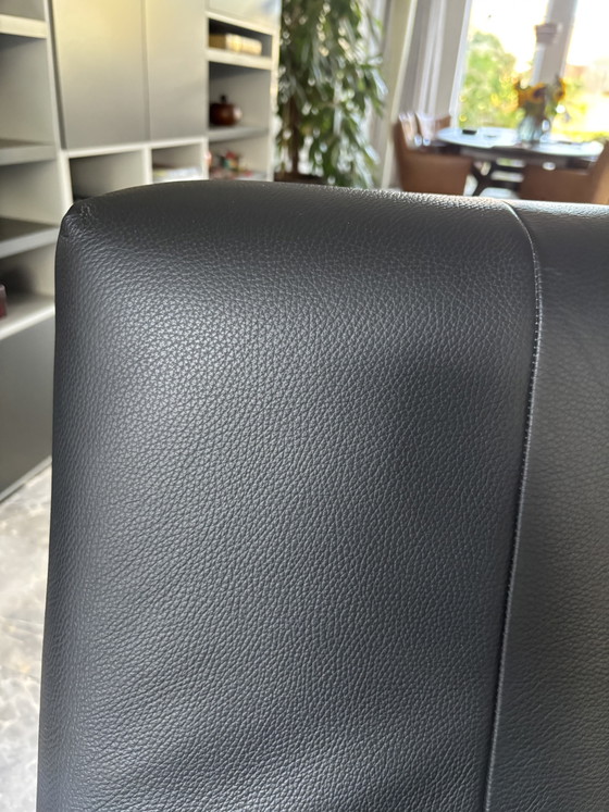 Stunning Luna Label Gerard van de Berg Armchair – Label Van den Berg, Leather, Wood (photo 2 of 6)
