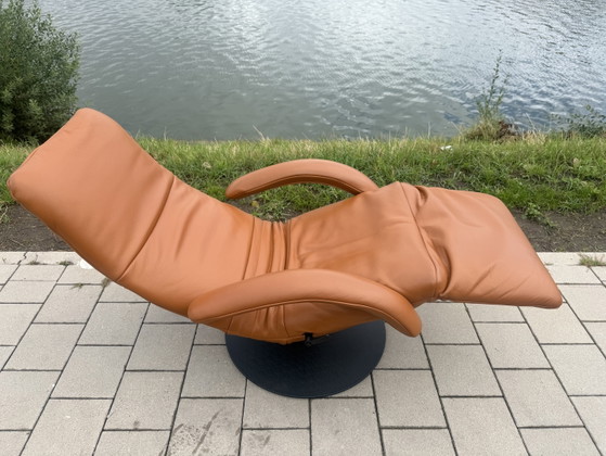 Wunderschöner Jori Yoga Relax in perfektem Zustand! Cognac Fuerte – Sessel, Leather (photo 4 of 15)