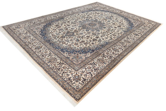 Image 1 of Persian carpet Nain 12 La 4.10 x 3.05 Oriental carpet fine No. 1146