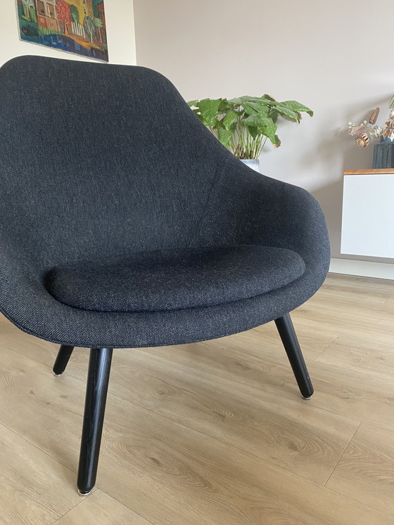 Image 1 of Hay Aal 92 High Lounge Chair mit Sitzkissen