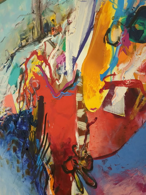 Pittura Martin van Dijk, cornice Ron de Hoog