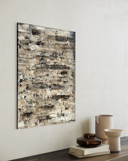 Kunstwerk 90x70 cm  incl. baklijst