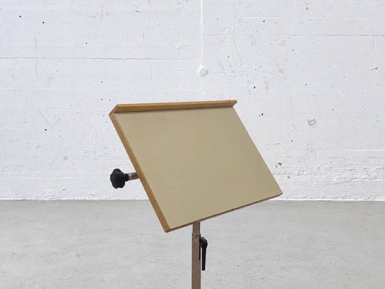 Pupitre d'Orchestre avec Structure en Acier Chromé & Plateau en Bois – Objets déco, Chrome (photo 9 of 13)
