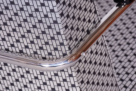 Paar gerestaureerde Bauhaus-fauteuils, van Mücke-Melder, chroom, Tsjechisch, jaren dertig – Metal, Textile (photo 7 of 26)