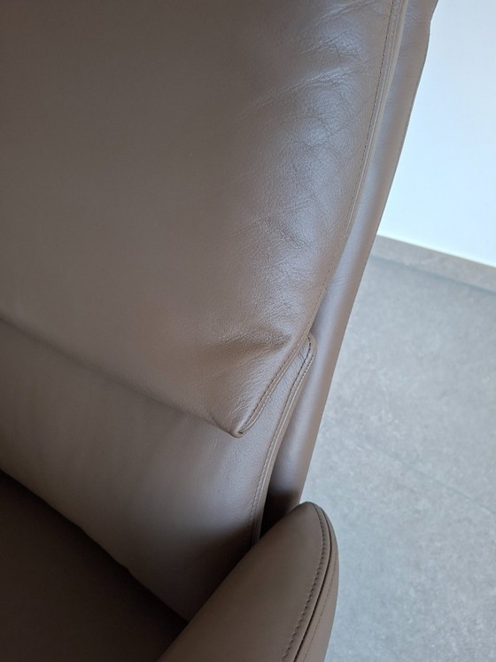 Fauteuil inclinable en cuir Durlet Aston – Design par Anita Schmidt – Fauteuils d'appoint, Leather (photo 12 of 15)