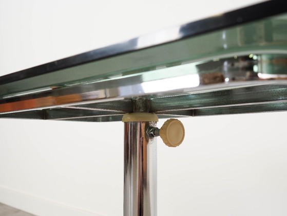 Image 1 of Glass coffee table, Italian design, 1970s, manufactured by Allegri