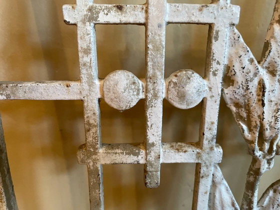 Image 1 of Clôture Garde-corps de porte Garde-corps de fenêtre Fonte antique française