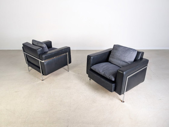 Image 1 of 2x Originele Hans Kaufeld fauteuil RH 302 Robert Haussmann Bauhaus
