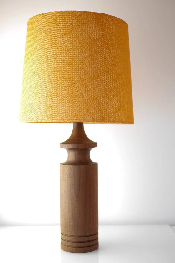 Grandes lampes de table danoises modernes en teck, style milieu du siècle, lot de 2 – Mid Century Modern (photo 9 of 13)